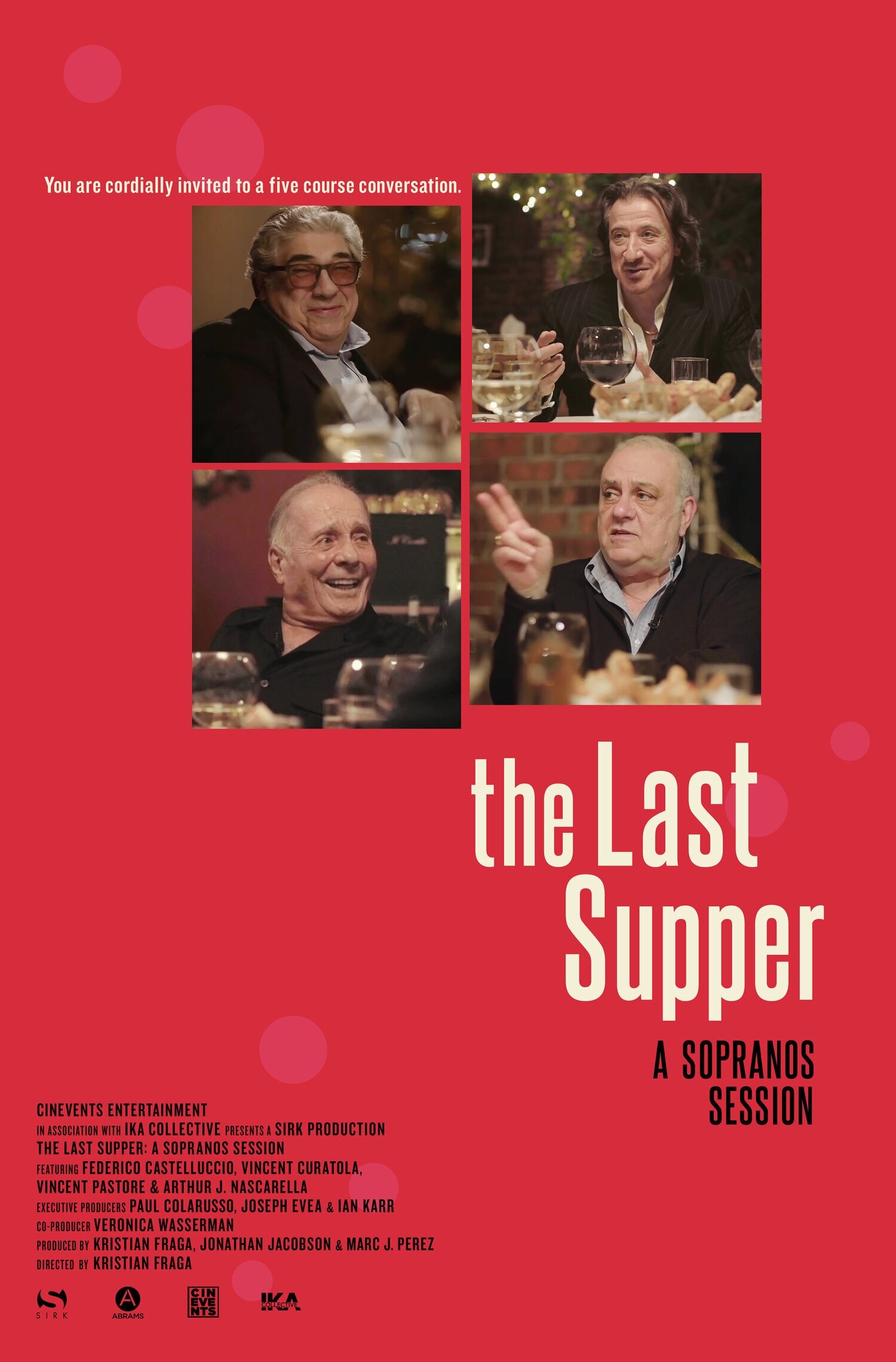 Постер The Last Supper: A Sopranos Session
